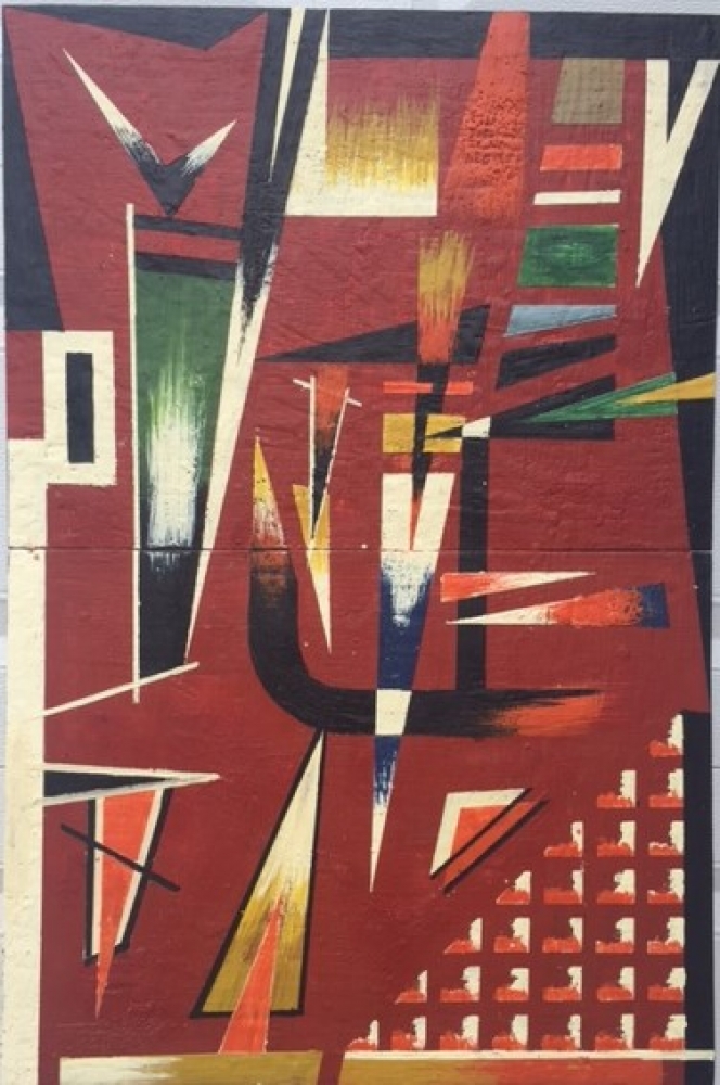 Universe's joy, organic beeswax, 24x36 inch, 2 elements, inch, SKU 2026