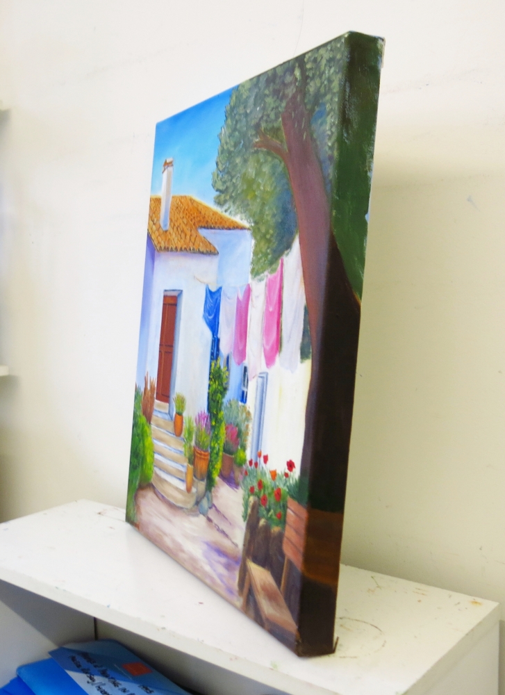 Laundry Day in Tuscany