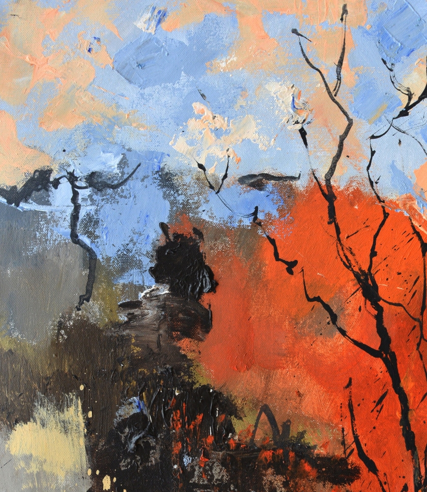 Abstract autumn landscape 