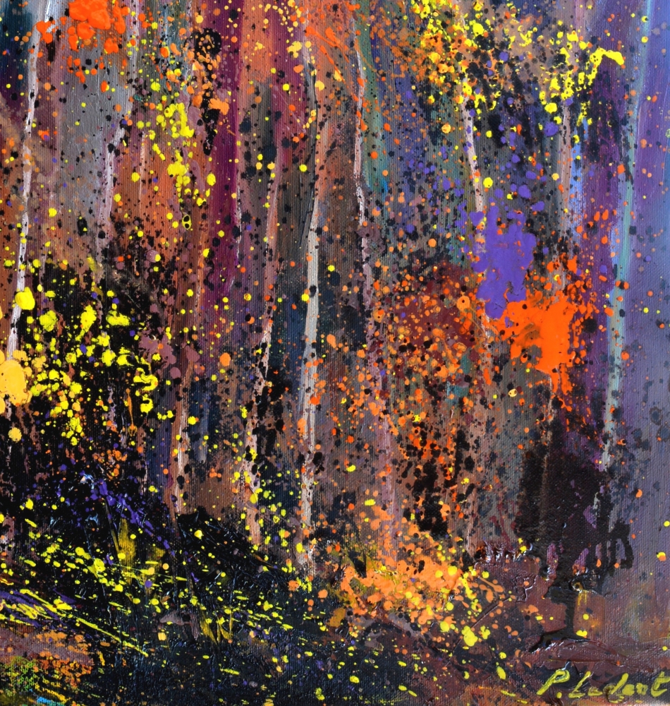 Dancing autumn leaves 