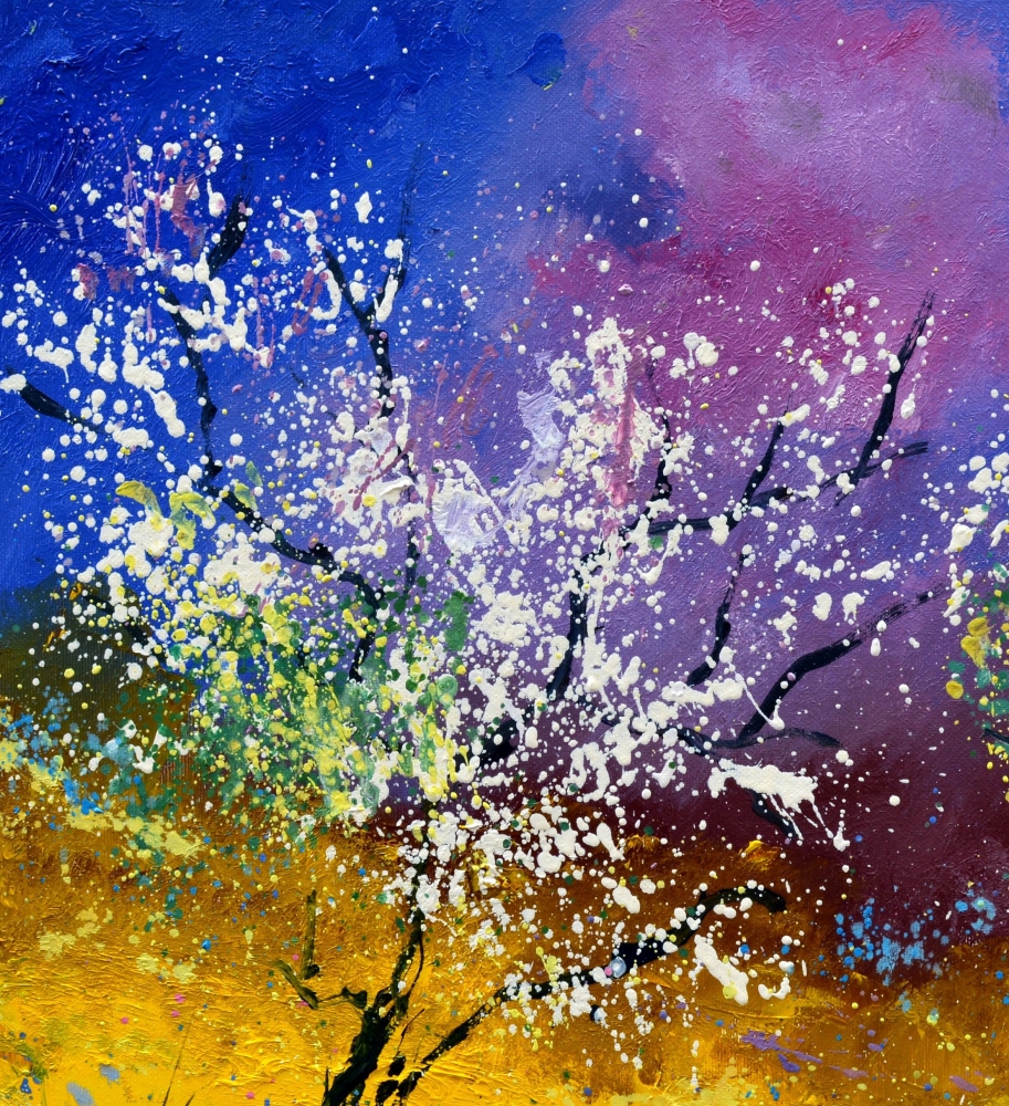 Two Appletrees in Spring 