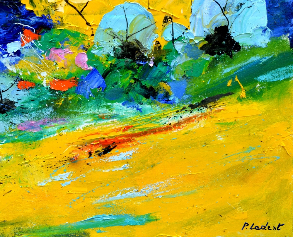 Abstract Summer Landscape 