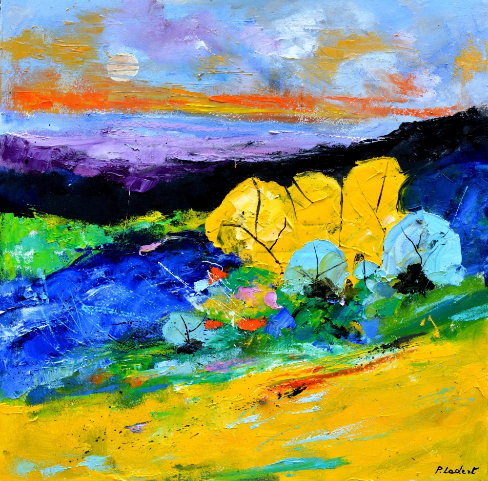 Abstract Summer Landscape 