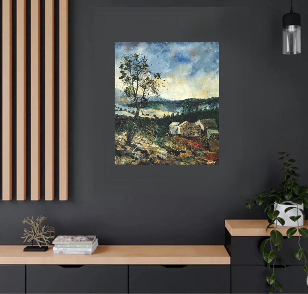 Belgian Ardennes landscape 