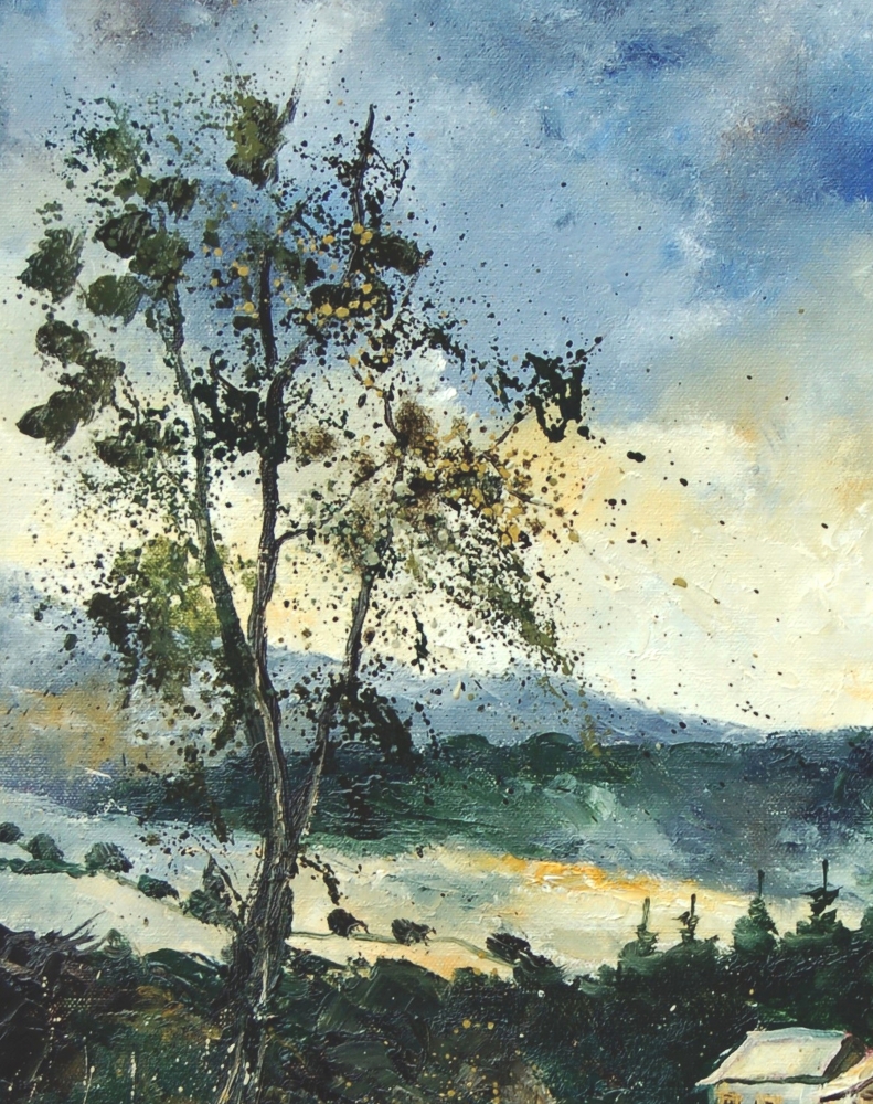 Belgian Ardennes landscape 