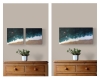 \"Coastal Serenity Diptych\"