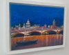 St Paul's & Blackfriars Bridge at night 