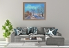 European Landscape Winter, Acrylic on canvas, 22X28x.75 inch, SKU 1047 