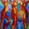 THREE NUDES DANCING ii