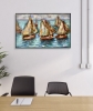 Regatta of Stillness – Original Seascape Painting