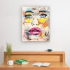 Abstract Face Canvas Art