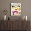 Abstract Face Canvas Art