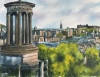 Edinburgh from Calton hill 
