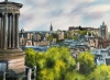 Edinburgh from Calton hill 