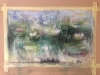 Floating Silence – Soft Pastel Lily Pond Painting