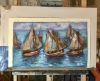 Regatta of Stillness – Original Seascape Painting