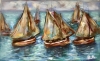 Regatta of Stillness – Original Seascape Painting