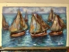 Regatta of Stillness – Original Seascape Painting