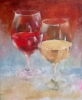 Two Glasses of Wine for a Toast
