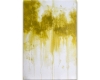 Large Distressed Abstract 1 - yellow ochre