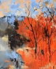 Abstract autumn landscape 