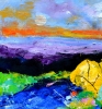 Abstract Summer Landscape 