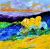 Abstract Summer Landscape 