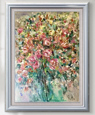Blossoming Abundance – Expressive Floral Garden