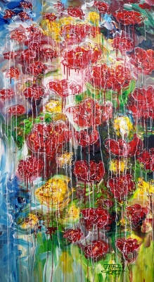 Red Poppies L 4