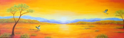 Desert sunset 