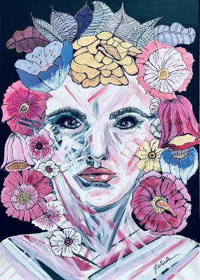 PINK ALIEN LADY