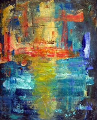 Sunset in Abstraction