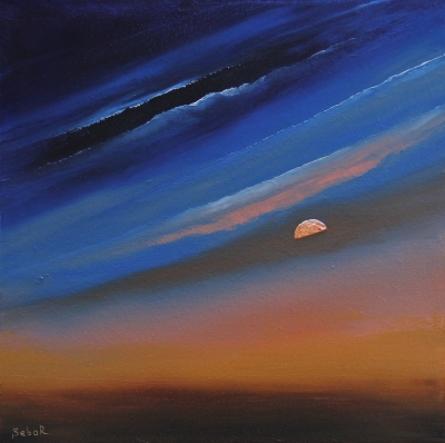 Moon's Orange Phase 