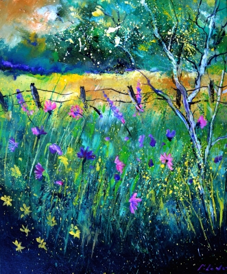 Wild summer flowers