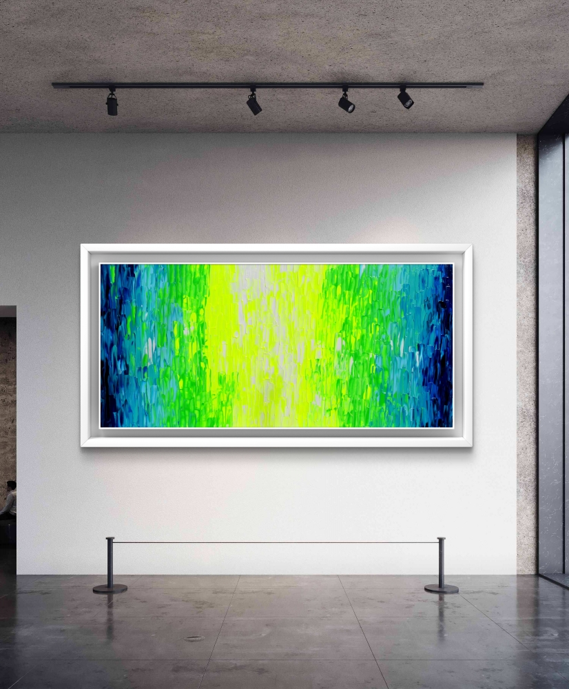 YGB - Large Relief Abstract Painting