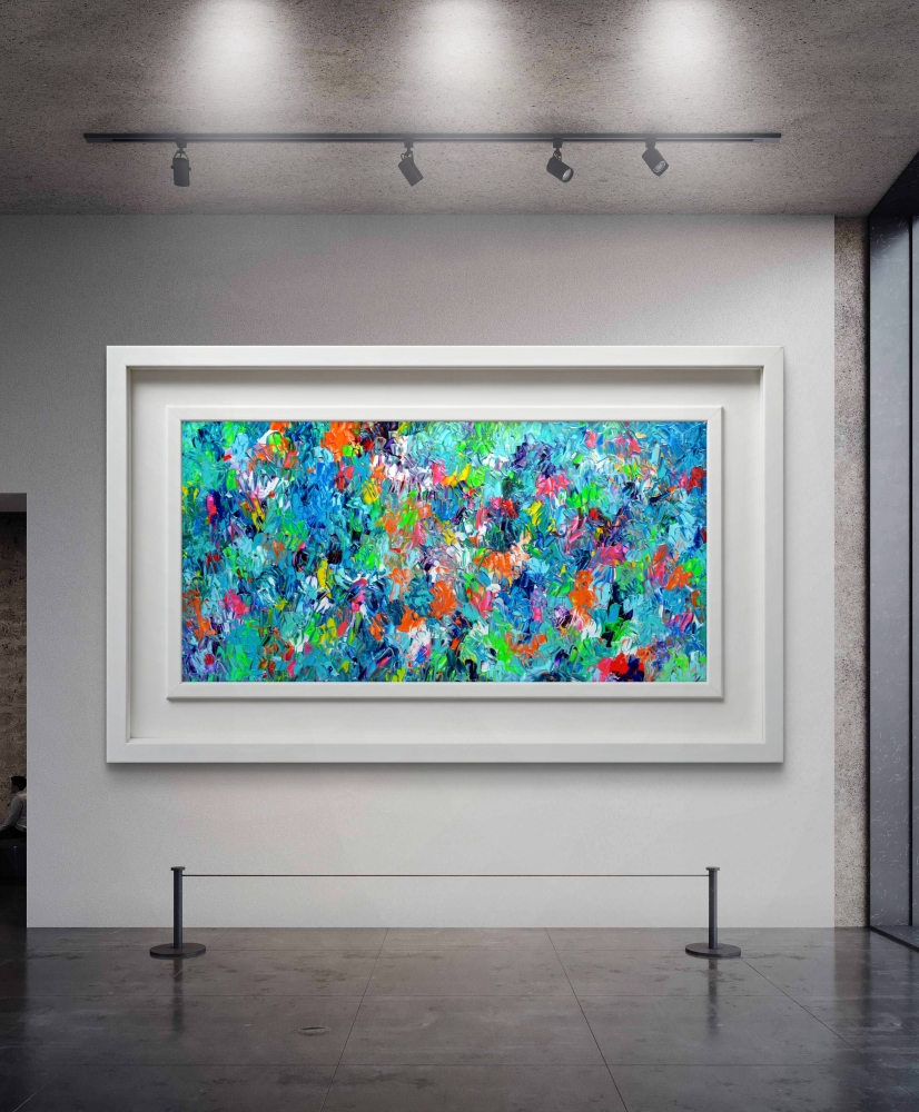 Palette IV - Large Abstract Painting