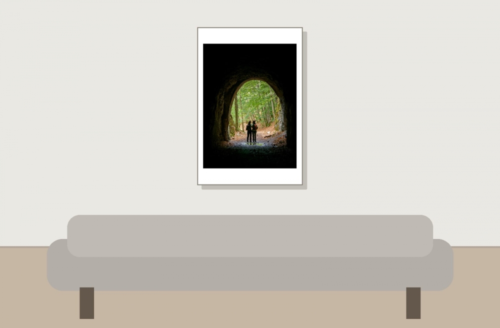 Famille — Les Planches-en-Montagne — 40 × 60 cm