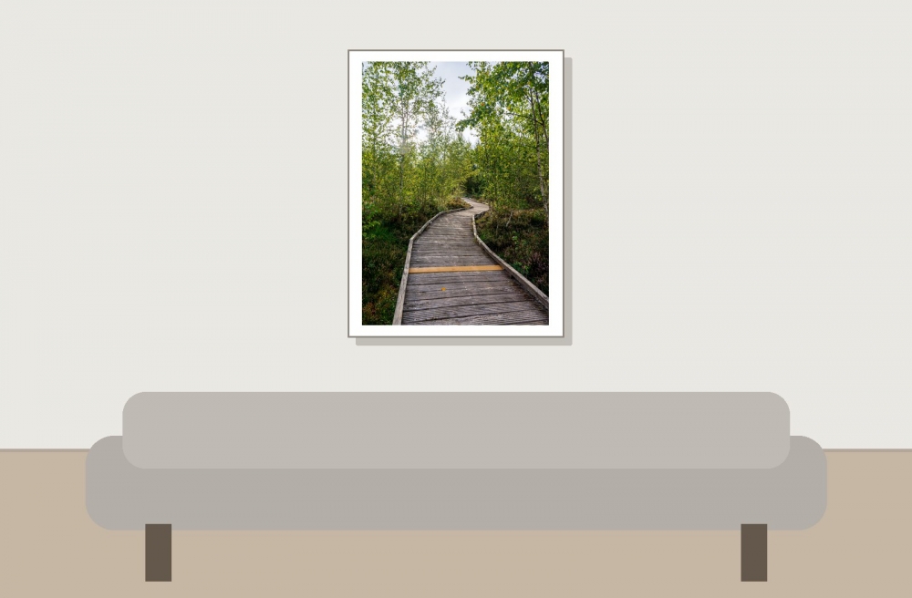 Landscape of Frasne — 30 × 40 cm