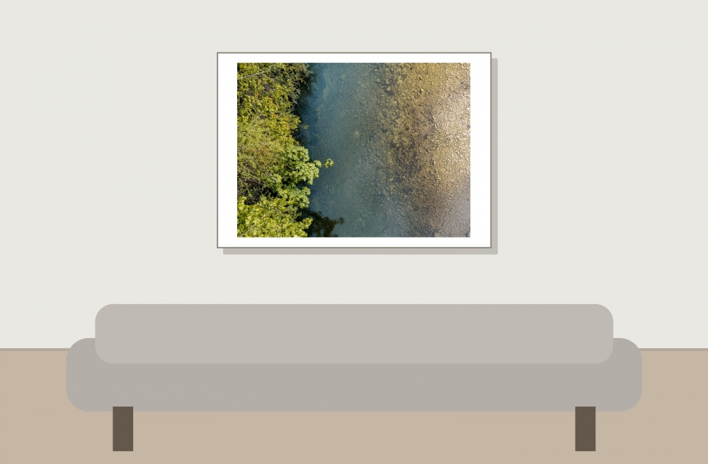 Les Planches En Montagne — 70 × 50 cm