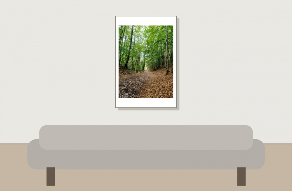 Les Planches En Montagne — 40 × 60 cm