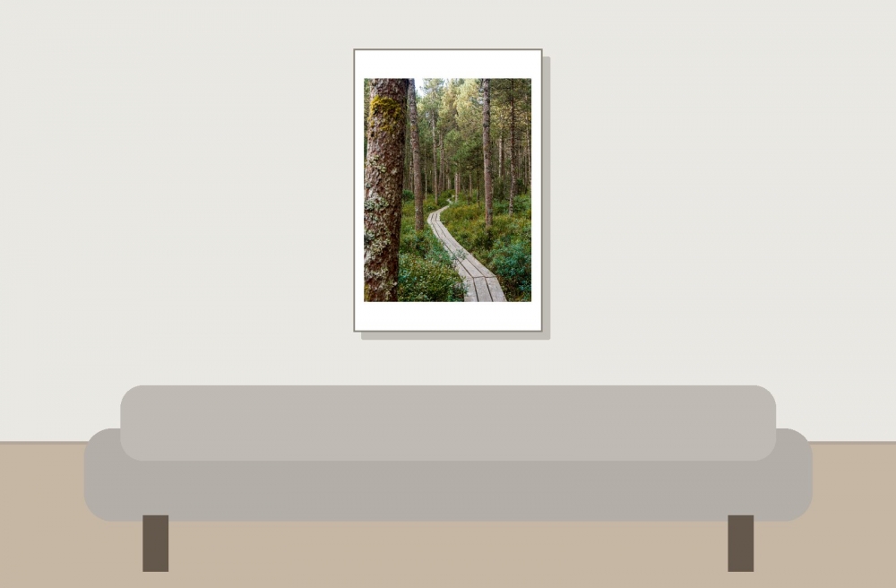 Landscape of Frasne — 40 × 60 cm