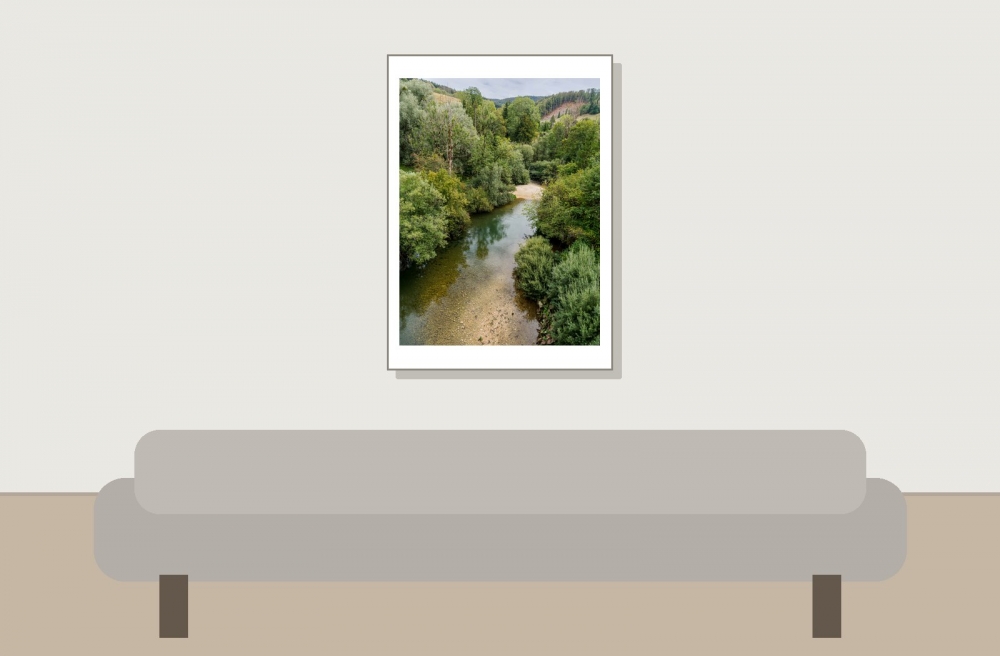 Les Planches En Montagne — 50 × 70 cm