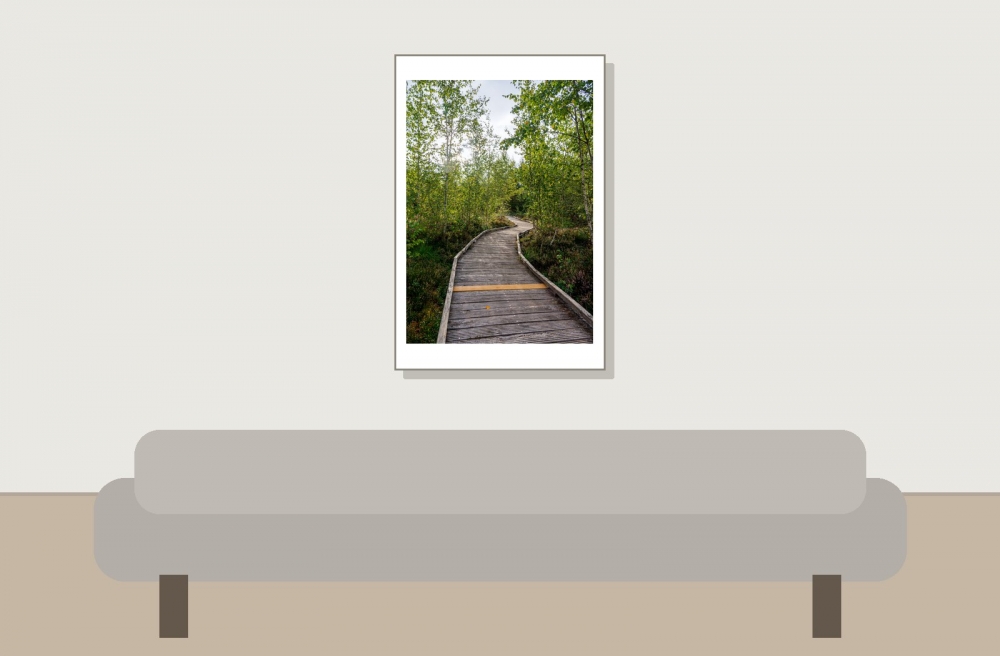 Landscape of Frasne — 40 × 60 cm