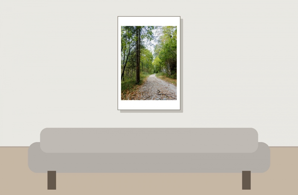 Les Planches En Montagne — 40 × 60 cm