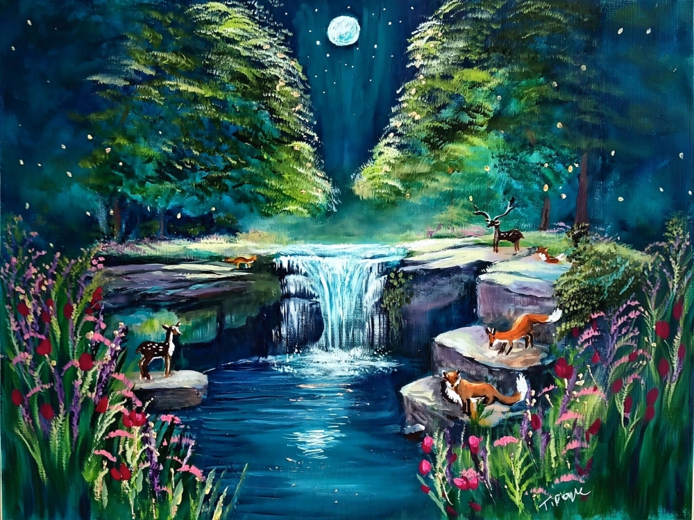 Jesmond Dean magical waterfall 