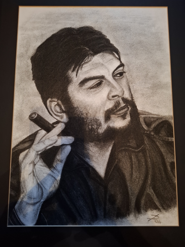 Che with a cigar