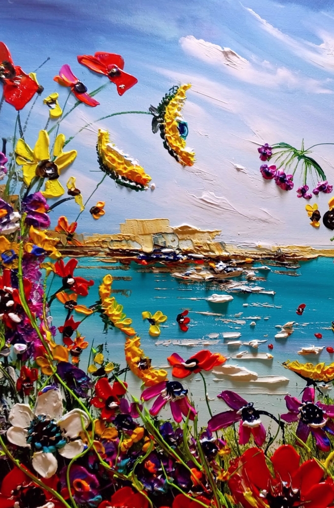 Coastal wildflowers 