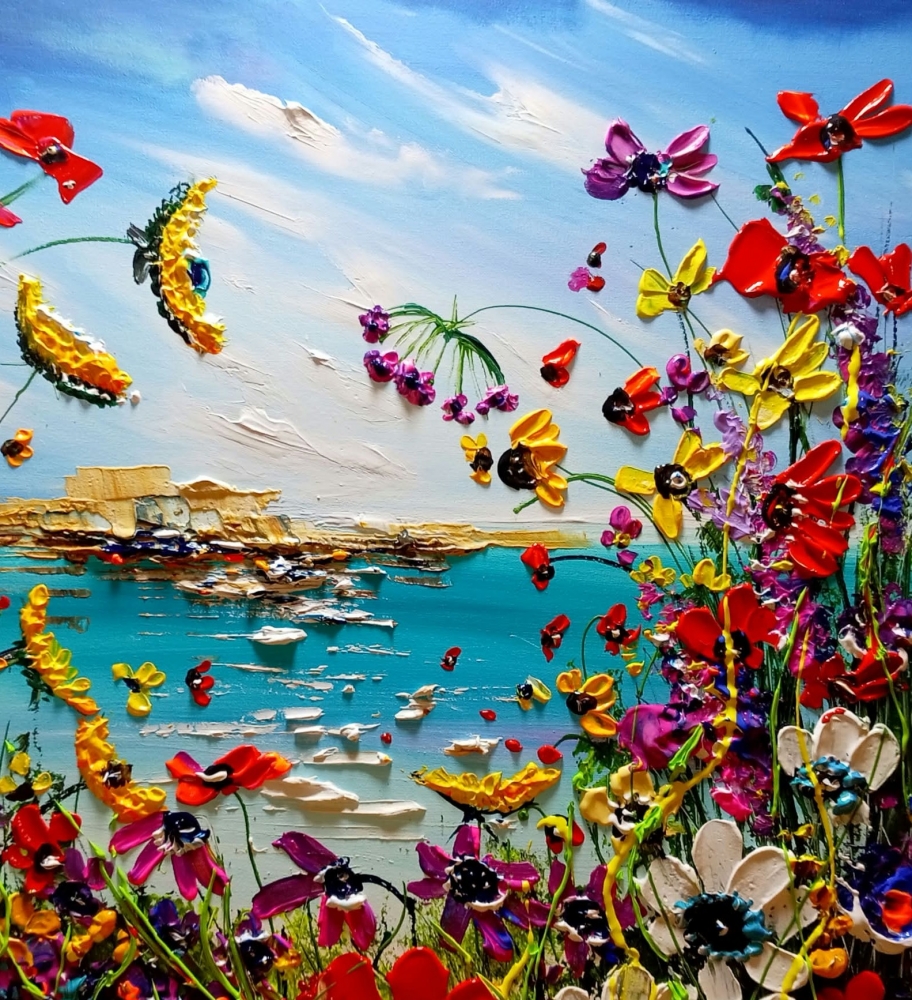 Coastal wildflowers 