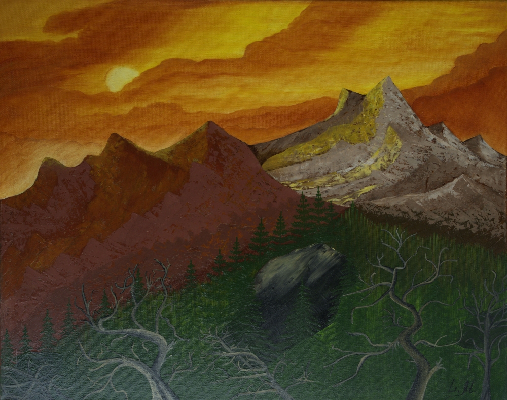Sunny mountains