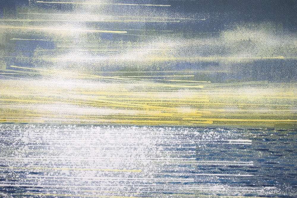 Winter Seascape With Sunset